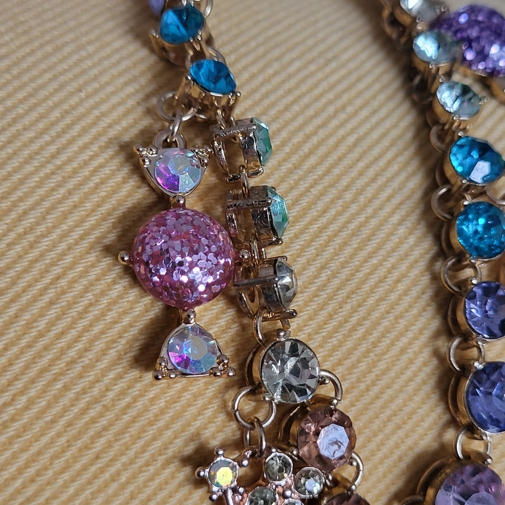 Betsey Johnson Candy Charm Statement Necklace - Picture 7 of 7